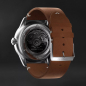 Preview: Junkers Herren Armbanduhr 9.58.01.01 Flieger Automatik 42mm Leder Saphirglas