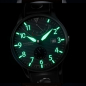 Preview: Junkers Flieger Gangreserve Herren Armbanduhr 9.65.01.02 Saphirglas 42mm