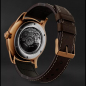 Preview: Junkers Herren Armbanduhr BRONZE 9.66.02.02 Flieger GMT Automatik