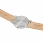 Preview: MONDAINE Damen Armbanduhr Classic 30mm, Beige Textiluhr, A658.30323.17SBK