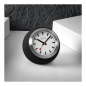 Preview: Mondaine 60mm schwarze Tischuhr A660.30335.16SBO - Globe Clock