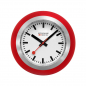 Preview: Mondaine 60mm rote Tischuhr A660.30335.16SBP - Globe Clock