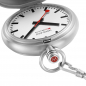 Preview: MONDAINE schweizer Taschenuhr Edition A660.30347.11SBB pocket watch mit Kette