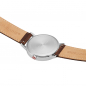 Preview: MONDAINE Armbanduhr Classic A660.30360.11SBG, 40mm, Leder