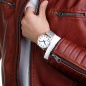 Preview: MONDAINE A660.30360.16OSM Armbanduhr Classic 40mm, Zifferblatt ohne Logo, Milanaiseband