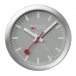 Preview: Mondaine Tischuhr Wanduhr Wecker A997.MCAL.86SBV grau 12,5cm