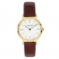 Preview: ABELER & SÖHNE AS1186 Damen Armbanduhr Saphirglas Rondawerk Lederband