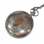 Preview: Carl von Zeyten Alb CVZ0040RSL Taschenuhr Handaufzug Skelett, Dual Time, Tag-Nacht