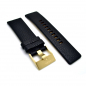 Preview: Tommy Hilfiger Ersatzband Leder braun Krokoprägung Stegbreite 22mm