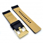 Preview: Diesel Ersatzband, Wechselband Leder schwarz, Stegbreite 26mm