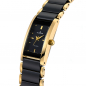Preview: DUGENA Damen Armbanduhr Keramik / Edelstahl 4460591