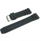 Preview: Dugena Ersatzband Uhrenband Taucher Kautschuk schwarz Stegbreite 22mm