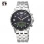 Preview: B-Ware ETT EcoTechTime Funk-Solar World Time Professional Arctica EGS-11551-21M Herrenuhr