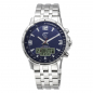 Preview: ETT EcoTechTime Funk-Solar World Time Professional Arctica EGS-11552-31M Herrenuhr