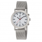 Preview: ETT ELS-11583-11M Damen Funk-Solaruhr Station Watch mit Meshband