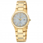 Preview: ETT Eco Tech Time Funk-Solar - Damenuhr ELT-11673-12M Everest Titan goldfarben