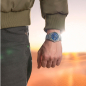 Preview: Festina DUNE F20073-3 swiss made Uhr 10ATM Day-Date, Saphirglas, Blau, 40mm