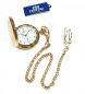 Preview: FESTINA F2029-1 Savonette Taschenuhr mit Kette, kleine Sekunde, goldfarben