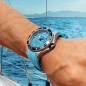 Preview: Festina Sport F20664-5 Diver Taucher Uhr 20ATM, Saphirglas, türkis