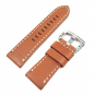 Preview: Ersatzband Wechselband Luminox 28mm Leder braun F-38 Lighting 9400