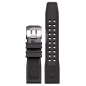 Preview: Luminox Ersatzband Wechselband 24mm schwarzes Kautschuk Armband, 3500 Serie