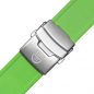 Preview: Ersatzband Wechselband Luminox 24mm Kautschuk grün XS - XL Länge