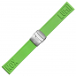Preview: Ersatzband Wechselband Luminox 24mm Kautschuk grün XS - XL Länge