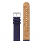 Preview: Mondaine Ersatzband, Stegbreite 18mm, Wechselband Textilband mit Federstege