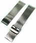 Preview: JUNGHANS Ersatzband, Wechselband Milanaise Edelstahl, 21mm,