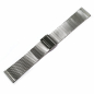 Preview: JUNGHANS Ersatzband, Wechselband Milanaise Edelstahl, 21mm,