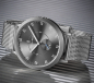 Preview: Lilienthal Berlin L01-109-B023A L1 All Silver 42,5mm Mesh-Band Edelstahl