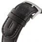 Preview: Lilienthal Berlin B004AZ Lederband schwarz Stegbreite 20mm