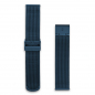 Preview: Lilienthal Berlin B023E Mesh-Band blau Stegbreite 20mm aus 316L Chirurgenstahl
