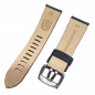 Preview: Ersatzband Wechselband Luminox 24mm Leder Schwarz