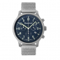 Preview: Messerschmitt Herren Armbanduhr ME-3H198M Chronograph Milanaiseband Fliegeruhr