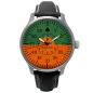 Preview: Messerschmitt Herren Armbanduhr ME-3H271-LB Fliegeruhr, 42mm, Horizont
