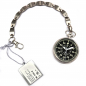 Preview: Messerschmitt ME-TAU-6 Taschenuhr mit Kette, Ronda-Werk, Leuchtziffern- und Zeiger