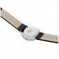 Preview: MONDAINE Armbanduhr MLE.33110.LBV Doppio Saphirglas, 33mm, Veganes Traubenleder