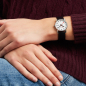 Preview: MONDAINE Damen Armbanduhr MSE.30210.LBV EVO2 Big Date, 30mm veganes Traubenleder