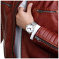 Preview: MONDAINE Official Swiss Railways MSE.43110.SJ evo2 Edelstahl, 43 mm