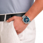 Preview: Mondaine Herren Armbanduhr Squar Chrono Blau MSL.41440.LD.SET Saphirglas, Wechselband