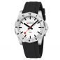 Preview: MONDAINE Numeri MSN.4211B.RB, 42mm, Saphirglas, BackLight, Silikon