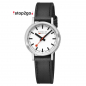 Preview: MONDAINE MST.3401B.LBV.SET Damenuhr stop2go Saphirglas, 34mm