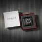 Preview: MONDAINE MST.34020.LBV.SET Damenuhr schwarz stop2go Saphirglas, 34mm mit Extraband
