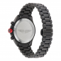 Preview: Aston Martin Uhr MTIS1F504 Chrono Schwarz Armbanduhr 44mm Edelstahl