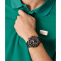 Preview: Aston Martin Uhr MTIS1F504 Chrono Schwarz Armbanduhr 44mm Edelstahl