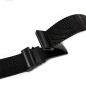 Preview: Ersatzband, Wechselband, Stegbreite 20mm Milanaise Edelstahl in PVD schwarz