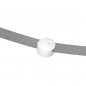 Preview: Mondaine Aura A666.30324 Ersatzband Milanaise Edelstahl