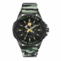 Preview: Philipp Plein Herren Armbanduhr PWAAA0821 The Skull Grün Camouflage