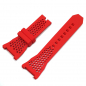 Preview: Philipp Plein Ersatzband Silikon rot The Skeleton Automatik PWBAA - Serie